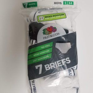 Fruit of the Loom Boys Cotton Brief (Multipack)